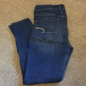 American Eagle super hi-rise jeggings